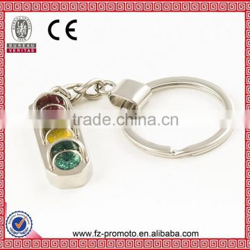 traffic light Metal Keychain