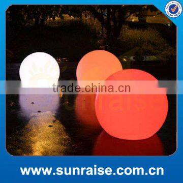 30cm outdoor led lighted ball changing color