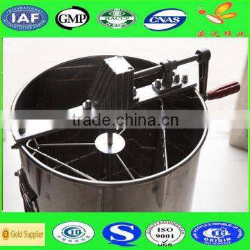 3 frames stainless steel manual honey extractor