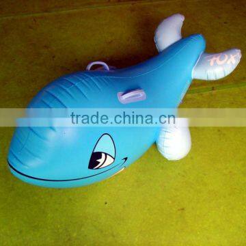 custom PVC inflatable dolphin, cartoon inflatable toy