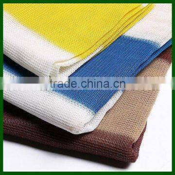 virgin material hdpe BLUE & WHITE STRIPED PRIVACY SCREEN NET