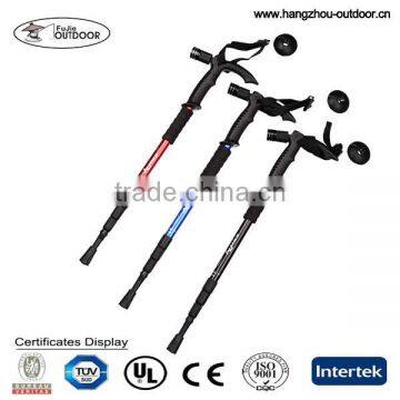 Cheap Safety Duralumin Walking Stick,Elderly Walking Stick With LED Flashlight