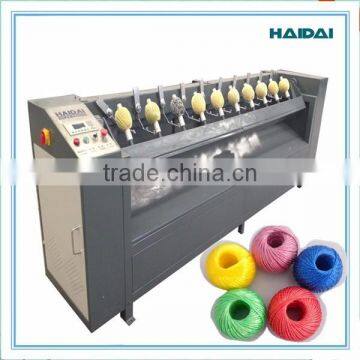 2017 New 10 heads pp tying balls machine for winding yarn ball