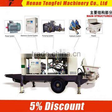 New product electric mobile concrete pump