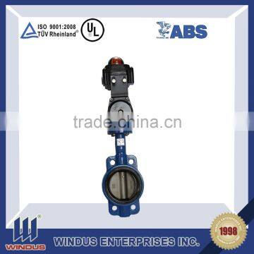 PN54 Pneumatic Hydraulic Drive Tri-clamp Butterfly Valve photo-2