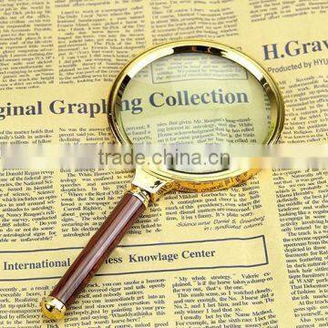 New 80mm Handheld 10X Magnifier Magnifying Glass Loupe Reading Jewelry 92U6 photo-4