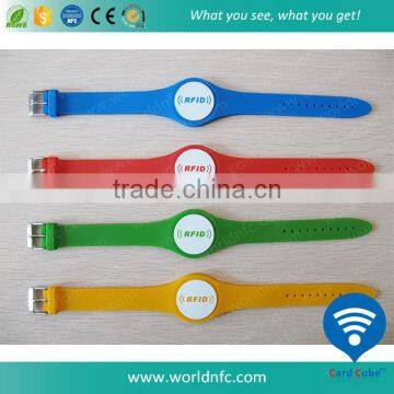 One Time Use Waterproof NFC PVC Wristband for E-payment photo-6