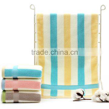 Stripe Bath Face Square Towel Set photo-3