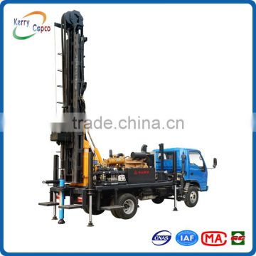 KW20C 200m depth 115 ~ 220mm diameter truck mounted multifunctional geothermal water well drilling rig