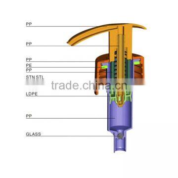 Plastic Soap and Lotion Dispenser With Twist Lock photo-3