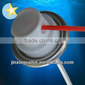 aerosol valve for lubricant