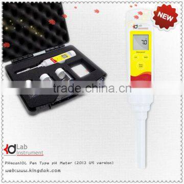 PHscan10L Pocket pH Tester/Pocket-sized pH Meter/ digital mini ph meter, cheap ph meter,Waterproof Pocket pH Tester
