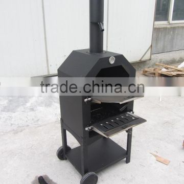 wood power source used pizza oven outdoor