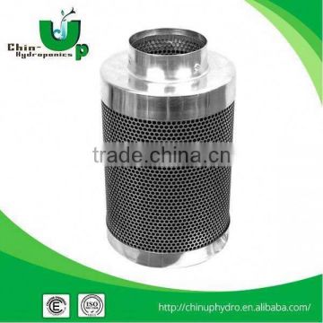 inline air filter for hydroponics, aluminum filter/active carbon filter