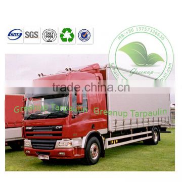 Recycled High Strength Vinyl Coated Tarpaulin Truck Cargo Box Curtains