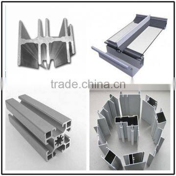 Greenhouse extruded aluminum profiles