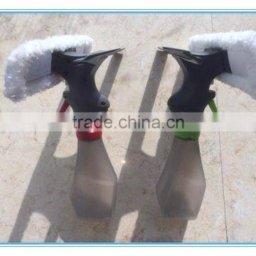 Spray Window Brush Window Cleaner With Microfiber and Rubber Wiper Strip photo-3