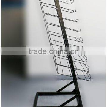 Floor-standing Multi-tier Customized Carpet Sample Dsiplay Rack