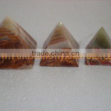 MANUFACTURER AND EXPORTERS CUSTOM DESIGN AND SIZE ONYX PYRAMIDS HANDICRAFTS