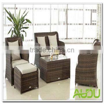 Audu Brown Classic Lilo Chelsea Corner Sofa Set