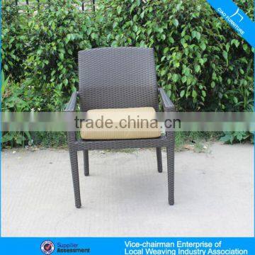 New Design Dining Chair Garden Rattan Restaurant Chair (CF1374C) photo-3