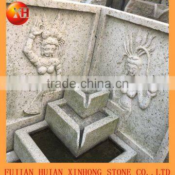 Outdoor Water Fountain With Carving photo-3