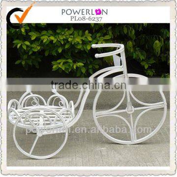 2015 popular decorative bicycle flower pot stands