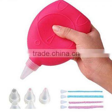 Silicone Macaron Cake Tools Icing Piping Decorating Pen photo-4