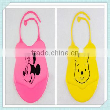 Food Grade Creative New Style Silicone Bibs For Children