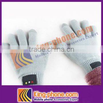 3 Finger Touch Screen Gloves Winter Plain Bluetooth Gloves,3 Fingers Bluetooth Gloves photo-2