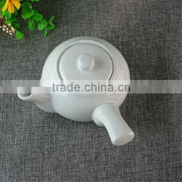 Hot Sale Stocked White Ceramic Tea Pot Set,classical Style Small Tea Pot for Home and Hotel Use photo-2