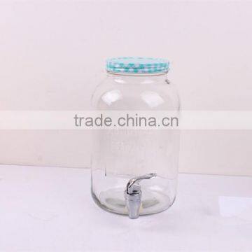 Lemonade Glass Juice Dispenser With Hand Painting photo-5
