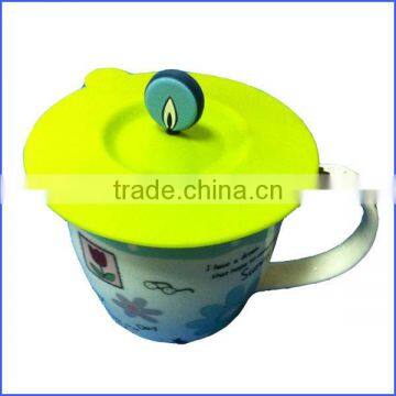 Reusable silicone coffee cup cover