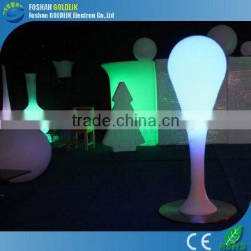 GLACS Control RGB Color LED Luminous Landscape Decoration Water-drop Floor Lamp photo-5