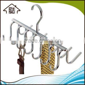 NBRSC Chrome 14 Hook Belt Tie Scarf Closet Organizer Holder Hanger Rack photo-2