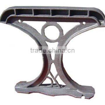 casting iron outdoor park bench leg