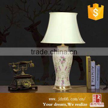 Chinese Pink Color Vintage Ceramic Table Lamps photo-4