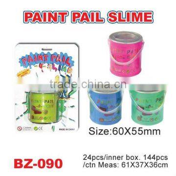 sell colorful paint pail slime toy for kids