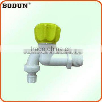 C1030 New design pvc plastic bibcock/shower faucet with mouth