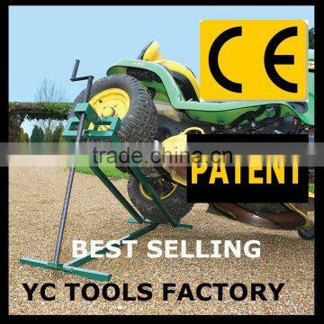 lawn mower jack with CE APPROVAL, PATENT, FROM TOOLS FACTORY