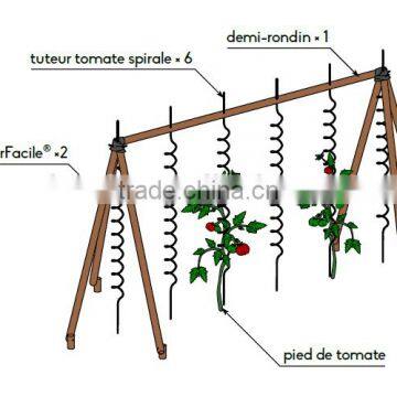 Powder Coated Tomato Spiral Wire photo-2