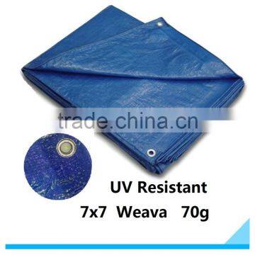 All Purpose Weather Resistant Blue Poly Tarpaulin Tarp