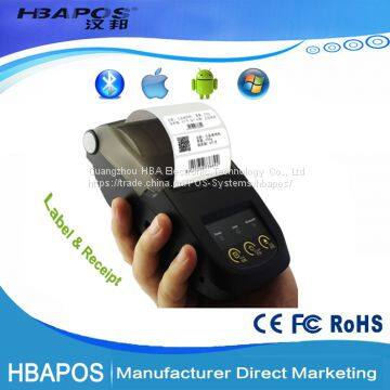 HBA-5800 Portable Mobile Bluetooth Thermal Printer USB Receipt POS Bill Termal Printer Mini Barcode Ticket Printer photo-4