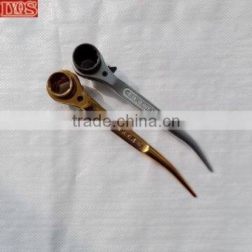 19/22mm Scaffold Podger Ratchet Spanner Site Ratcheting Socket Wrench photo-2