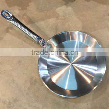 stamped fry pans tainless steel pots frying pan top products hot selling