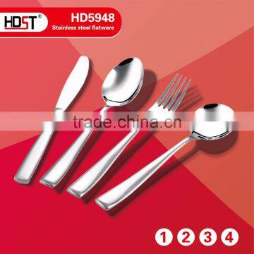 Food grade LFGB FDA 18/0 stainless steel flatware