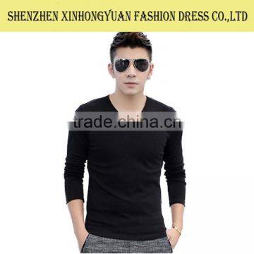 Professional high quality customized mens cotton blank t shirt