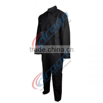 100% cotton fire resistant anti-oil coverall for oil uniform