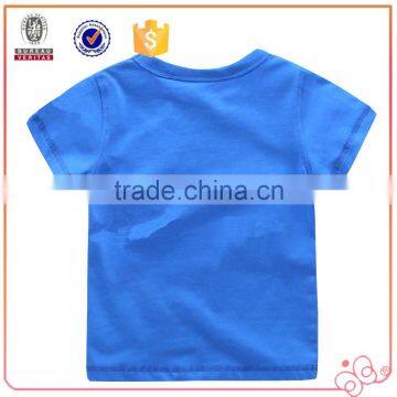 China Apparel Supplier Factory Direct Printed Custom Kids Clothes Child T-shirt With Pocket photo-3