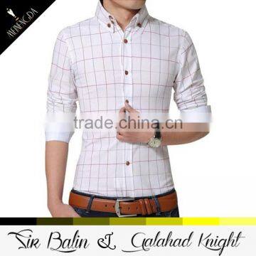 2016 New Design High Quality Breathable and Comfortable 100% Cotton Custom Men's Shirt With Long Sleeve photo-2